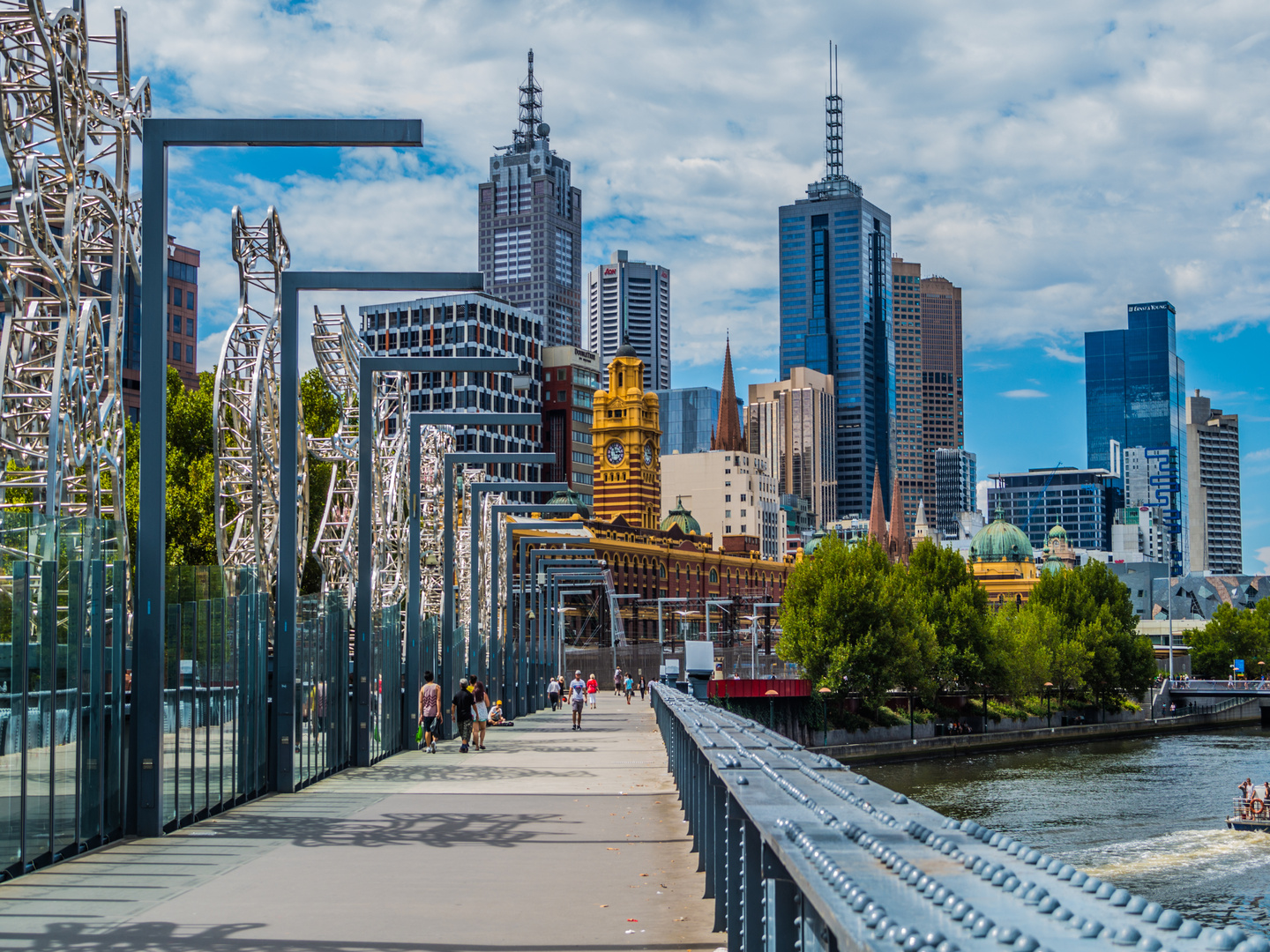 Séjour linguistique en Australie. Visite de Melbourne