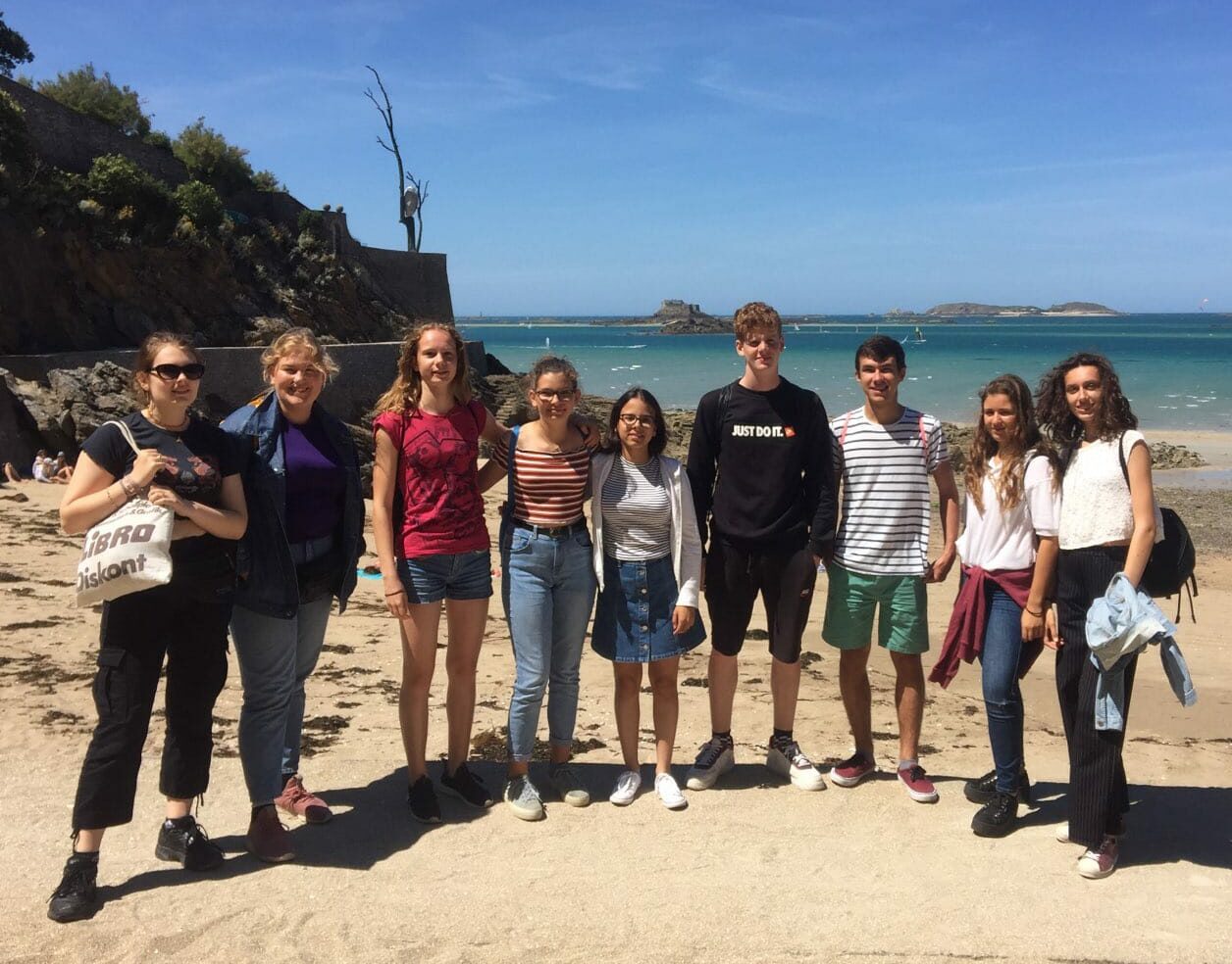 Educational language tour in Saint-Malo